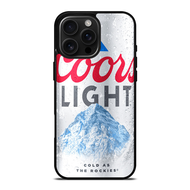 COORS LIGHT BEER AMERICAN iPhone 16 Pro Max Case Cover