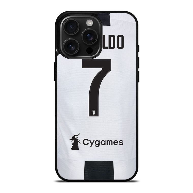 CRISTIANO RONALDO JERSEY 1 iPhone 16 Pro Max Case Cover