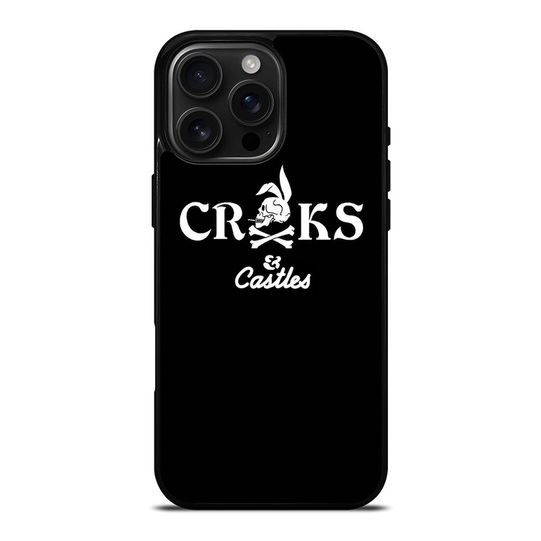 CROOKS AND CASTLES SKULL iPhone 16 Pro Max Case Cover