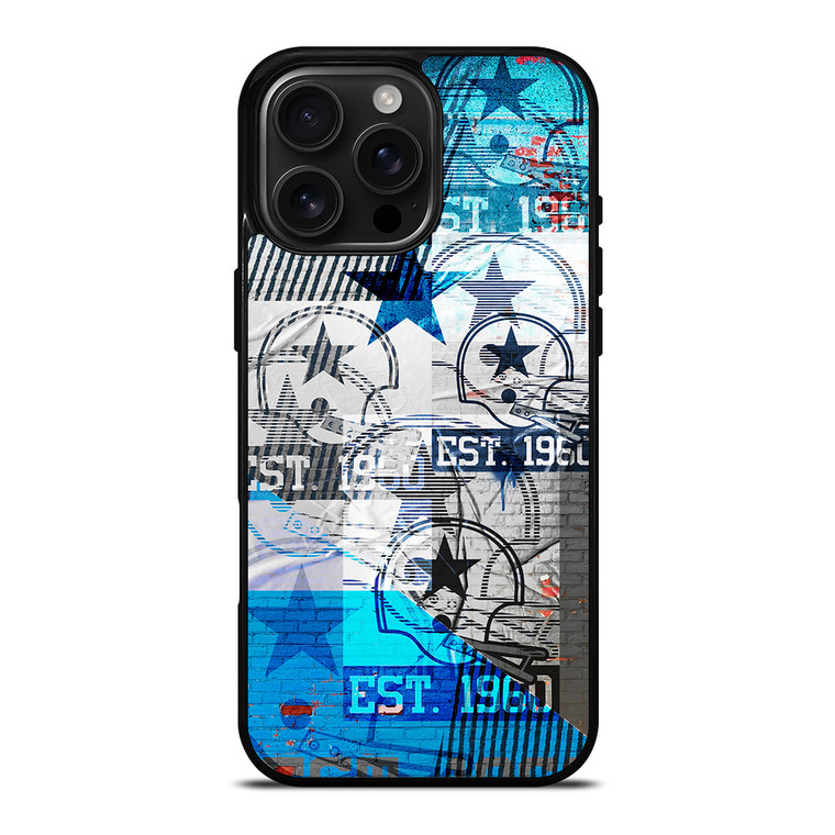 DALLAS COWBOYS EST 1960 iPhone 16 Pro Max Case Cover