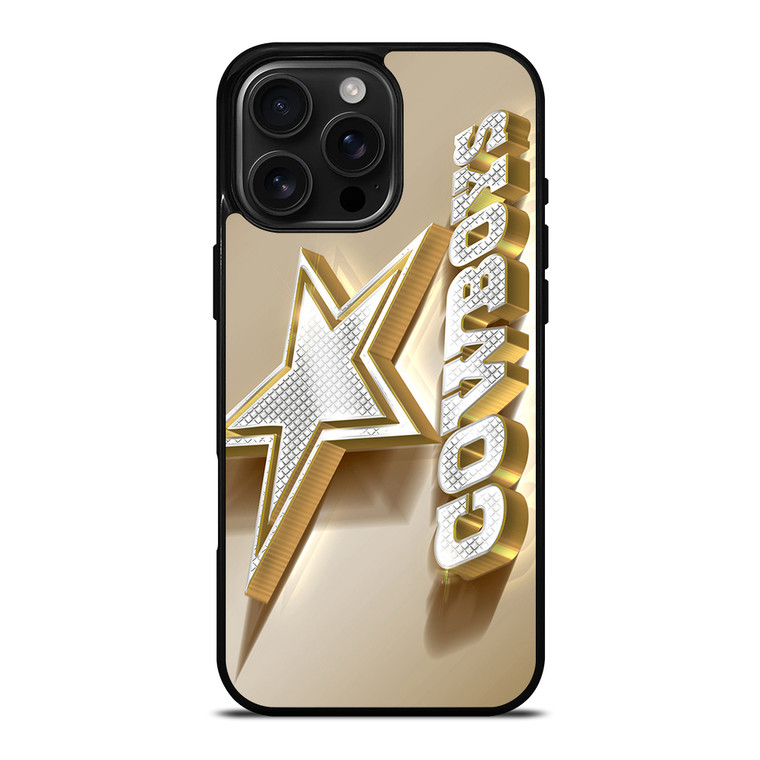 DALLAS COWBOYS GOLD iPhone 16 Pro Max Case Cover DALLAS COWBOYS GOLD iPhone 16 Pro Max Case Cover