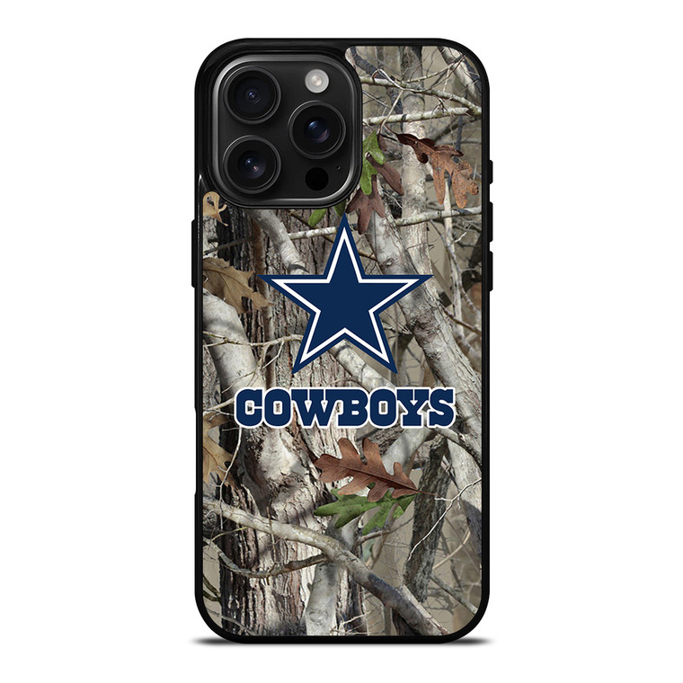 DALLAS COWBOYS TREE CAMO iPhone 16 Pro Max Case Cover