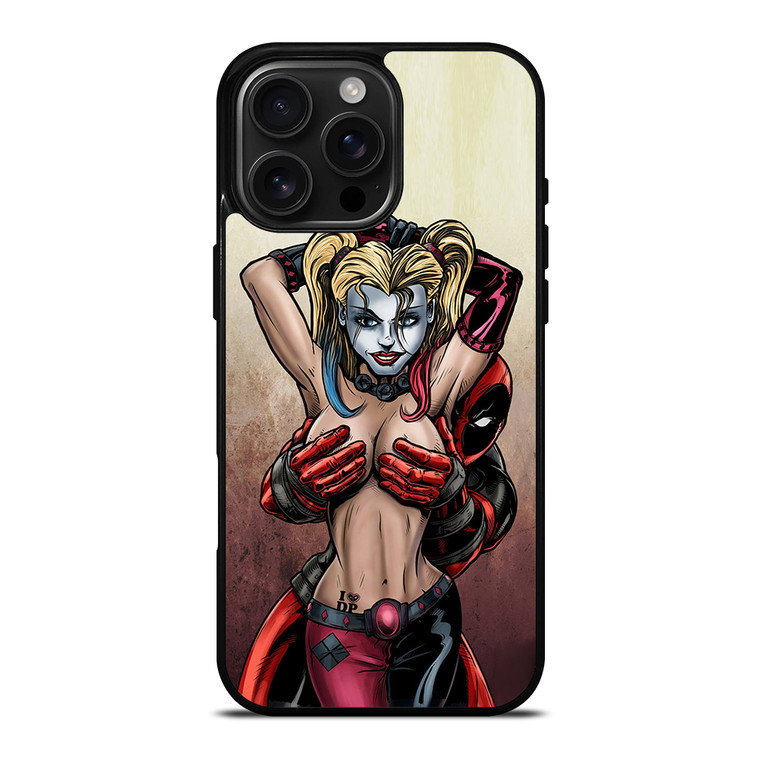 DEADPOOL HARLEY QUINN 3 iPhone 16 Pro Max Case Cover
