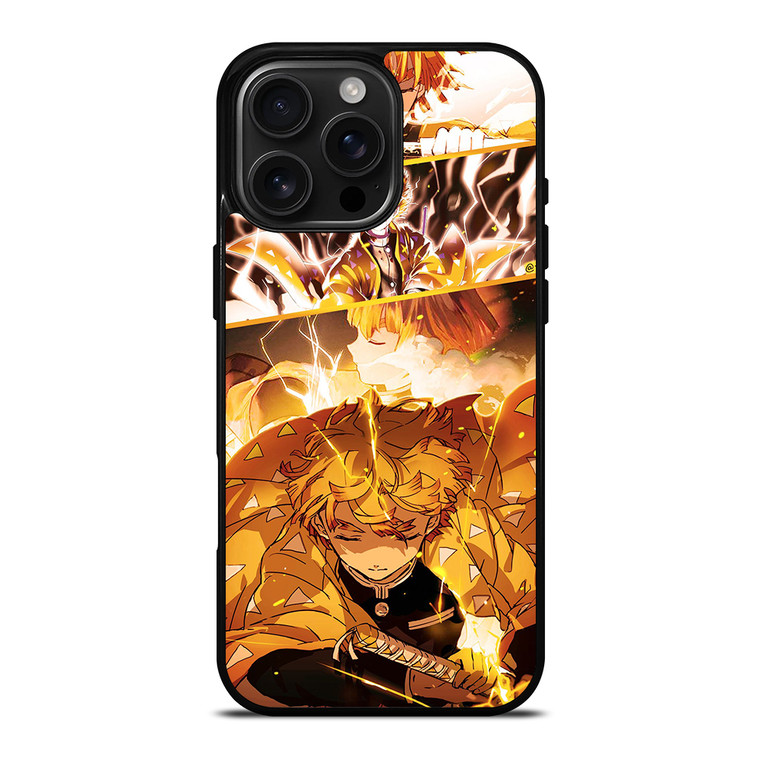 DEMON SLAYER ZENITSU iPhone 16 Pro Max Case Cover