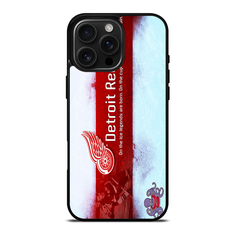 DETROIT RED WINGS iPhone 16 Pro Max Case Cover