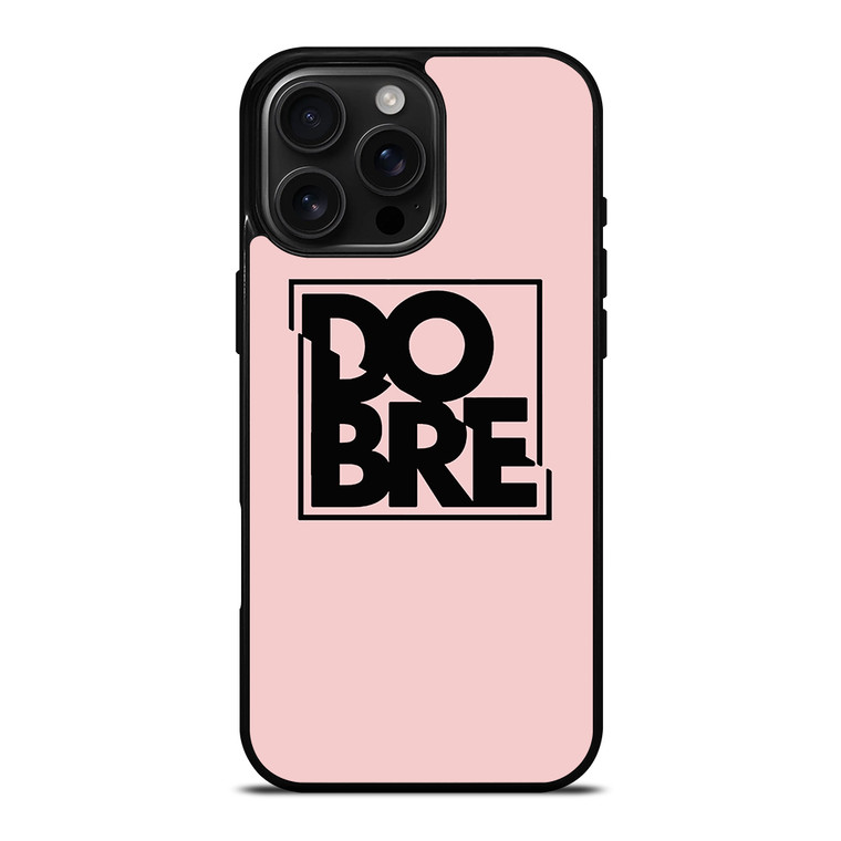 DOBRE BROTHERS PINK LOGO iPhone 16 Pro Max Case Cover