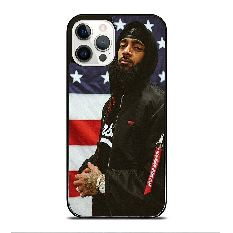 NIPSEY HUSSLE AMERICAN RAPPER iPhone 12 Pro Case Cover