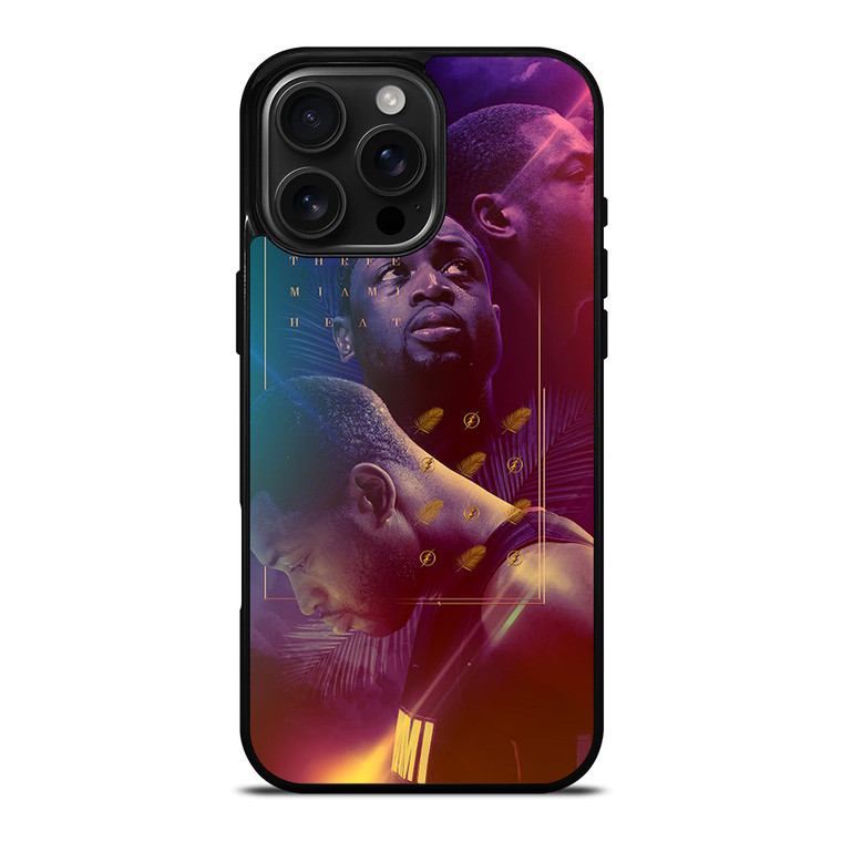 DWYANE WADE NUMBER THREE iPhone 16 Pro Max Case Cover