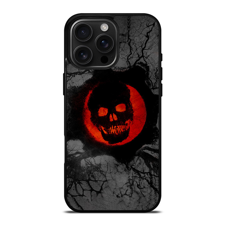 GEARS OF WAR SKULL LOGO iPhone 16 Pro Max Case Cover