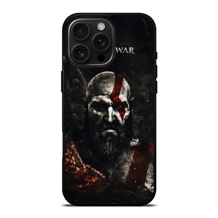 GOD OF WAR KRATOS ART iPhone 16 Pro Max Case Cover