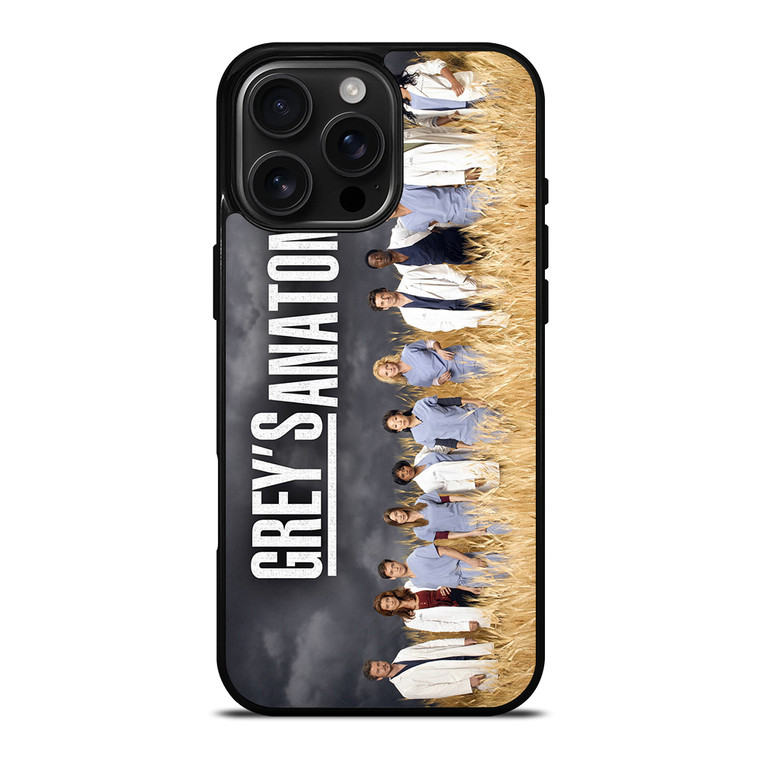 GREY'S ANATOMY CHARACTER iPhone 16 Pro Max Case Cover GREY'S ANATOMY CHARACTER iPhone 16 Pro Max Case Cover