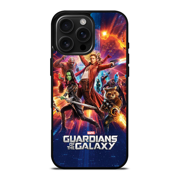 GUARDIANS OF THE GALAXY MARVEL SUPERHERO iPhone 16 Pro Max Case Cover