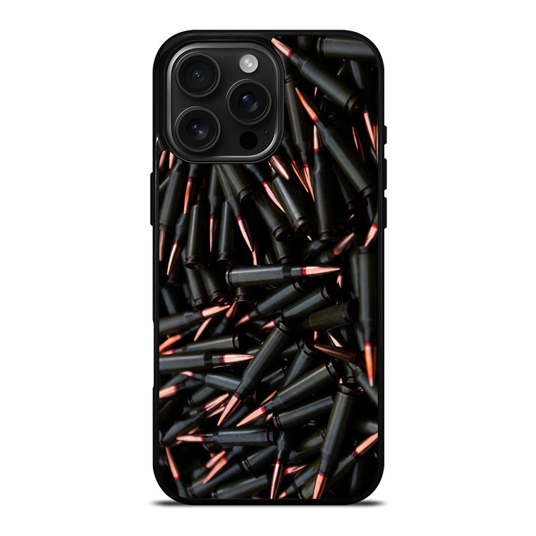 GUN AMMO AMMUNITION 1 iPhone 16 Pro Max Case Cover GUN AMMO AMMUNITION 1 iPhone 16 Pro Max Case Cover