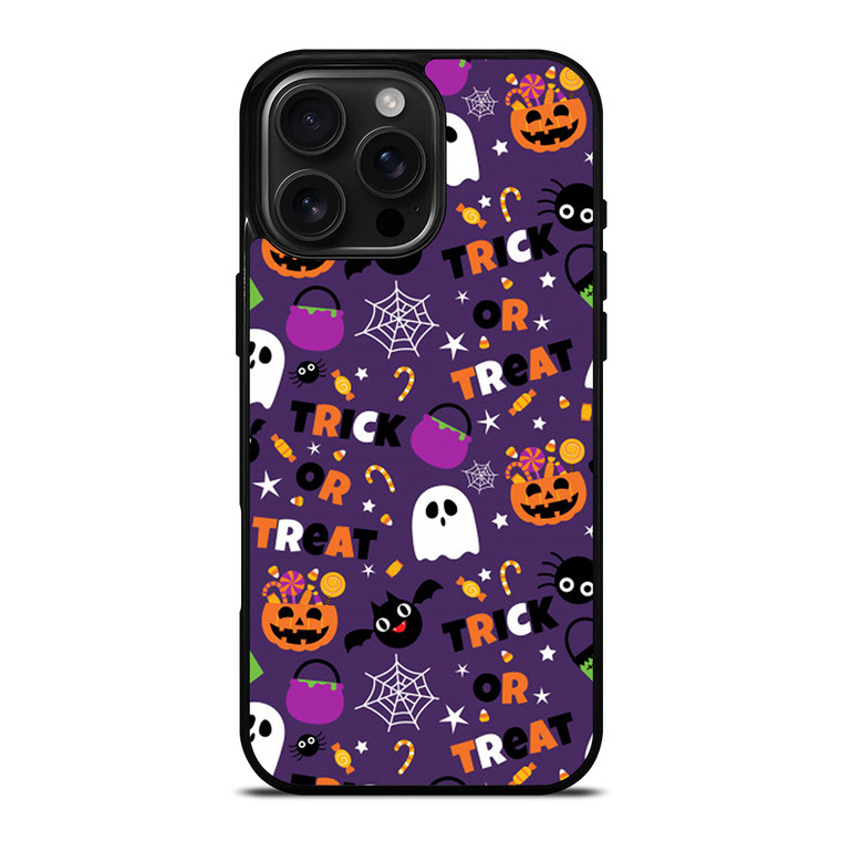 HALLOWEEN WITCH PUMPKIN PATTERN 2 iPhone 16 Pro Max Case Cover