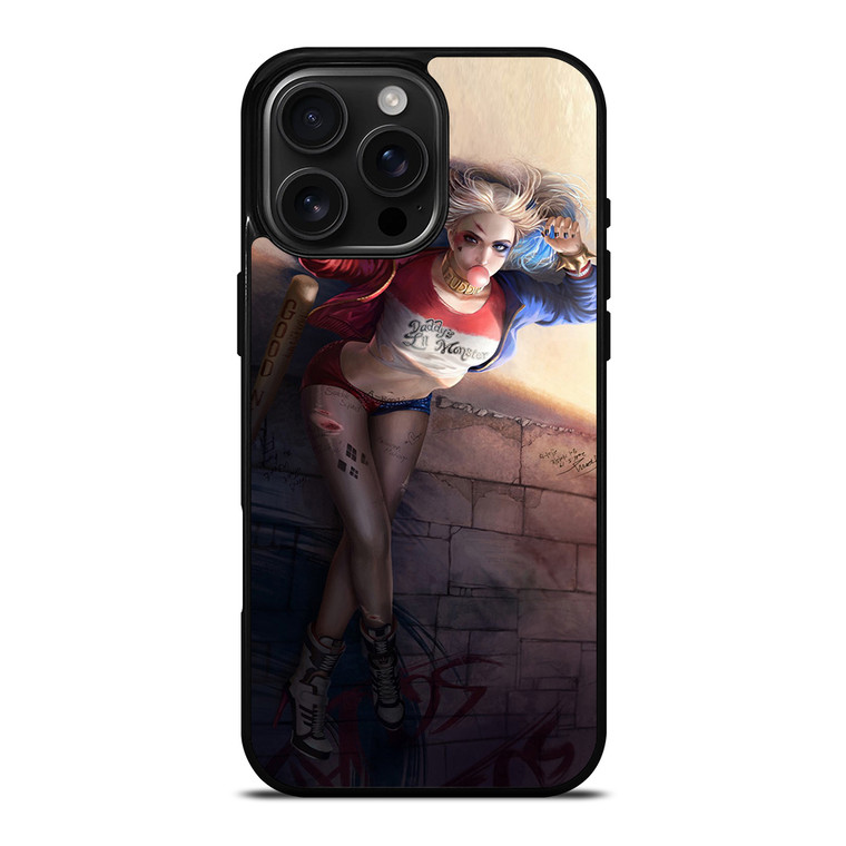 HARLEY QUINN 3 iPhone 16 Pro Max Case Cover
