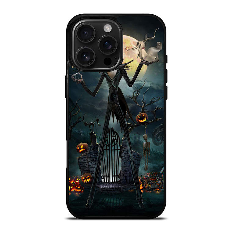 JACK SKELLINGTON NIGHTMARE BEFORE CHRISTMAS 3 iPhone 16 Pro Max Case Cover