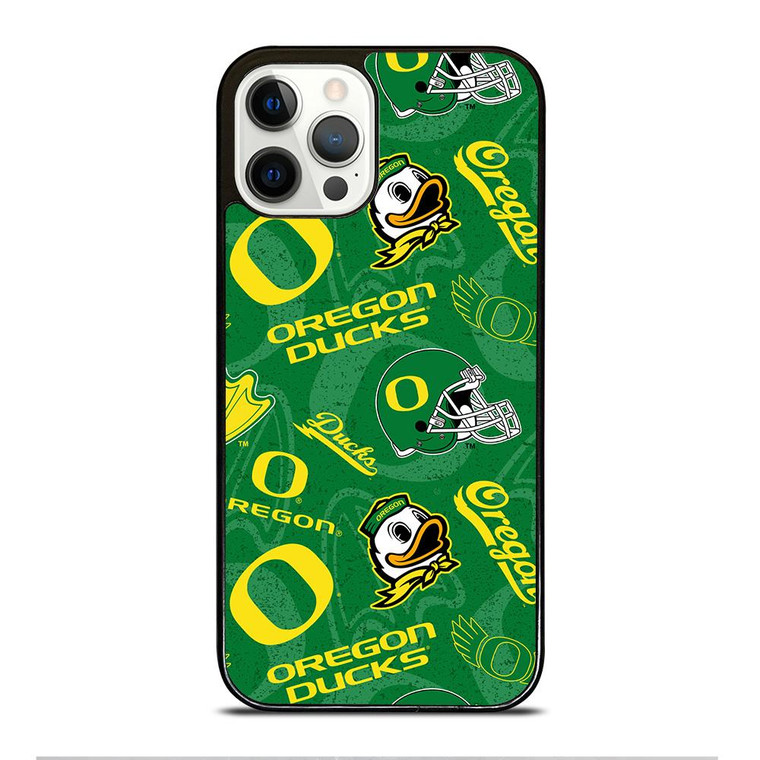 OREGON DUCKS COLLAGE 2 iPhone 12 Pro Case Cover