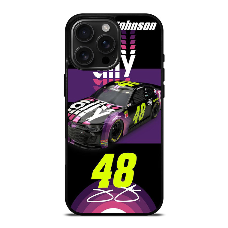 JIMMIE JOHNSON 48 NASCAR iPhone 16 Pro Max Case Cover