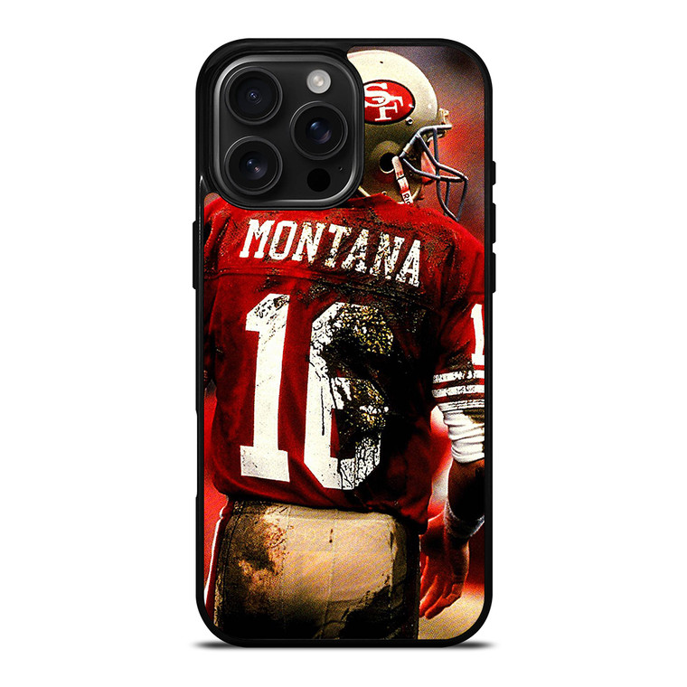 JOE MONTANA iPhone 16 Pro Max Case Cover JOE MONTANA iPhone 16 Pro Max Case Cover