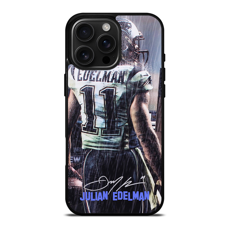 JULIAN EDELMAN PATRIOTS SIGNATURE iPhone 16 Pro Max Case Cover