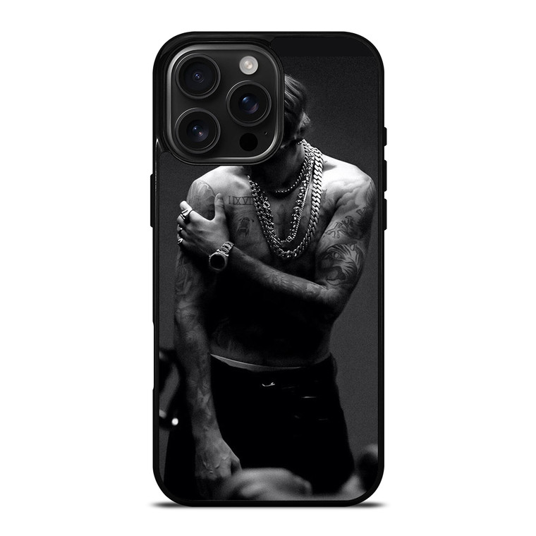 JUSTIN BIEBER TATTOO iPhone 16 Pro Max Case Cover