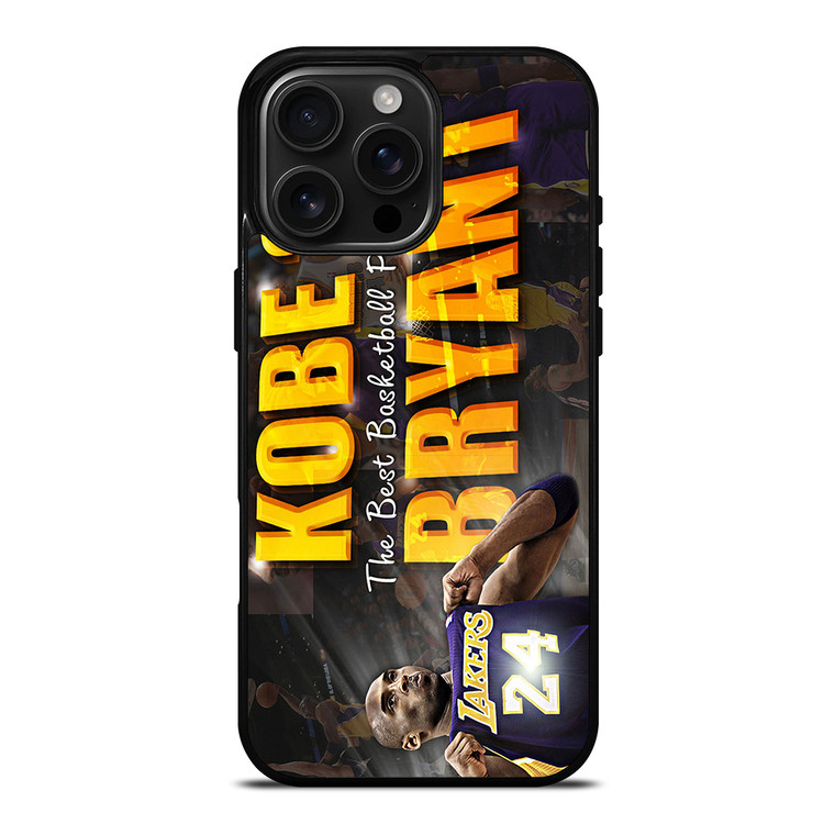 KOBE BRYANT 1 iPhone 16 Pro Max Case Cover