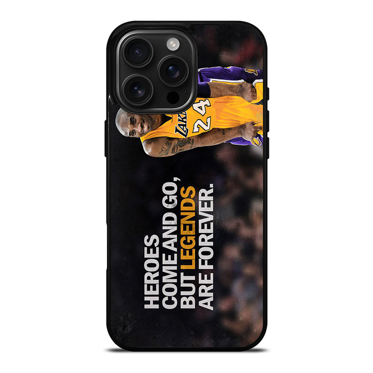 KOBE BRYANT 4 iPhone 16 Pro Max Case Cover