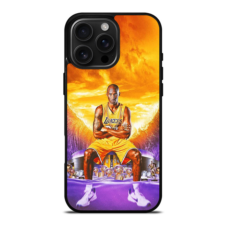 KOBE BRYANT TROPHY iPhone 16 Pro Max Case Cover KOBE BRYANT TROPHY iPhone 16 Pro Max Case Cover