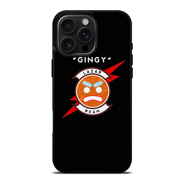 LAZARBEAM GINGY LOGO 1 iPhone 16 Pro Max Case Cover