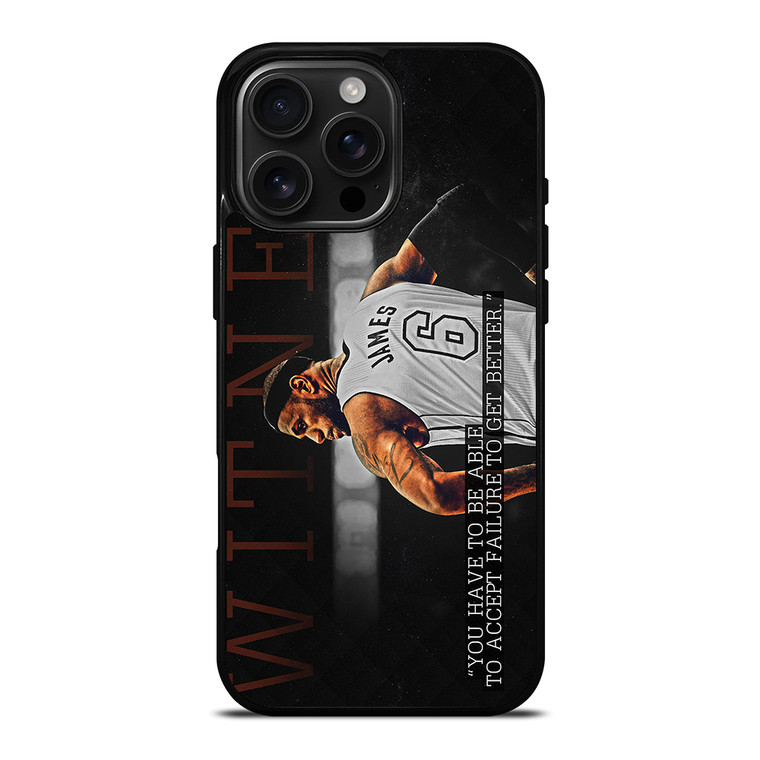 LEBRON JAMES 4 iPhone 16 Pro Max Case Cover