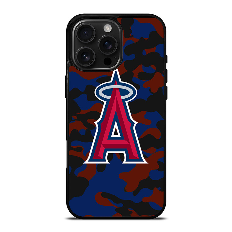 LOS ANGELES ANGELS CAMO LOGO iPhone 16 Pro Max Case Cover
