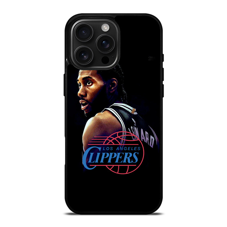 LOS ANGELES CLIPPERS KAWHI LEONARD iPhone 16 Pro Max Case Cover
