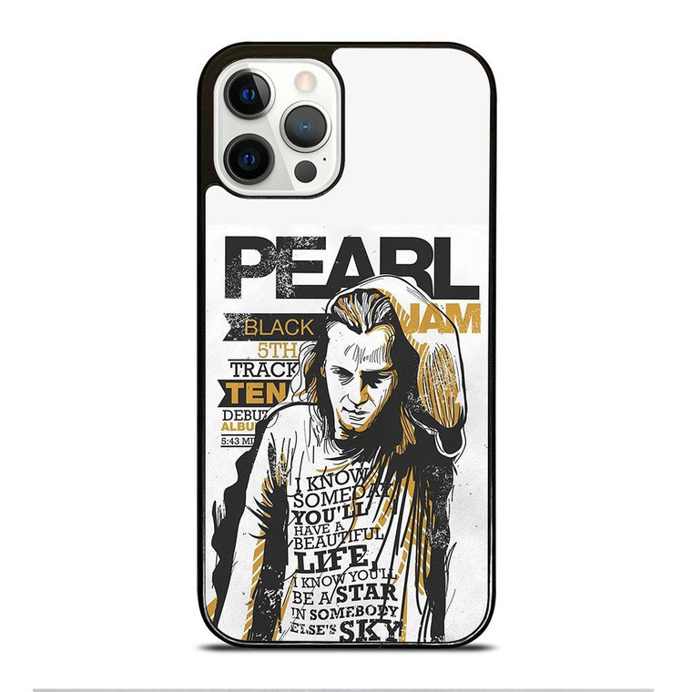 PEARL JAM ROCK BAND iPhone 12 Pro Case Cover