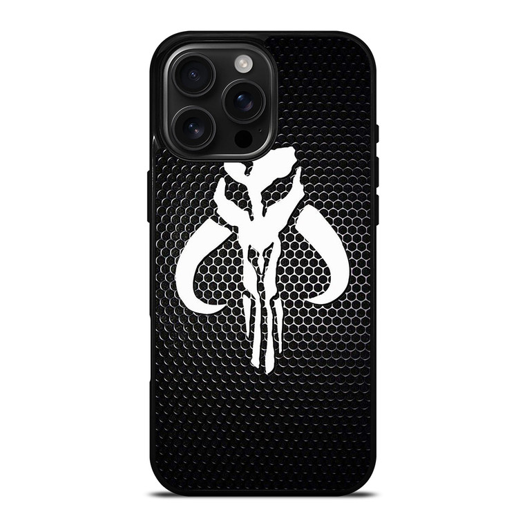 MANDALORIAN METAL ICON iPhone 16 Pro Max Case Cover