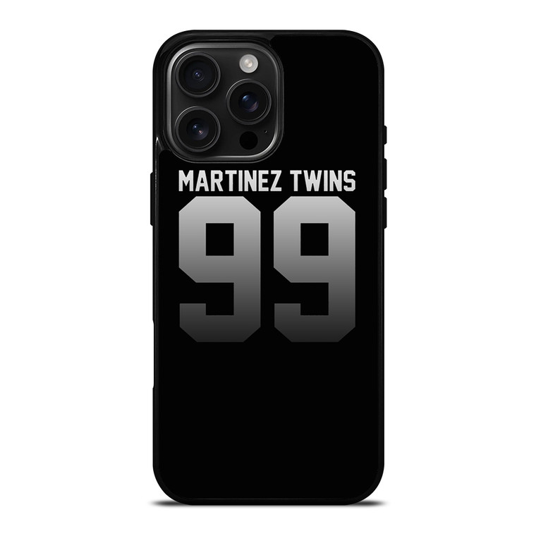 MARTINEZ TWINS 99 iPhone 16 Pro Max Case Cover