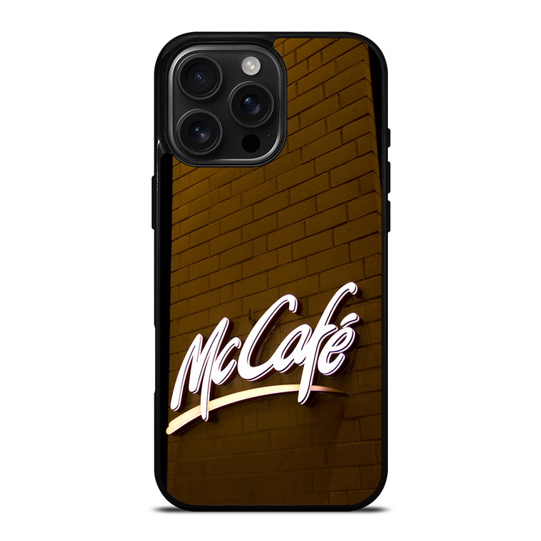 MCCAFE LOGO iPhone 16 Pro Max Case Cover