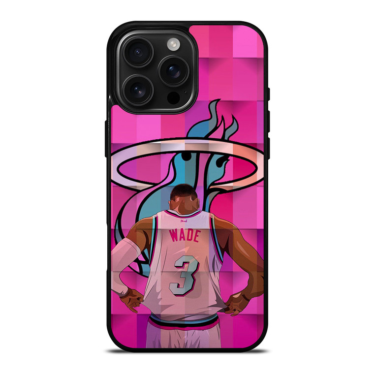 MIAMI HEAT WADE iPhone 16 Pro Max Case Cover