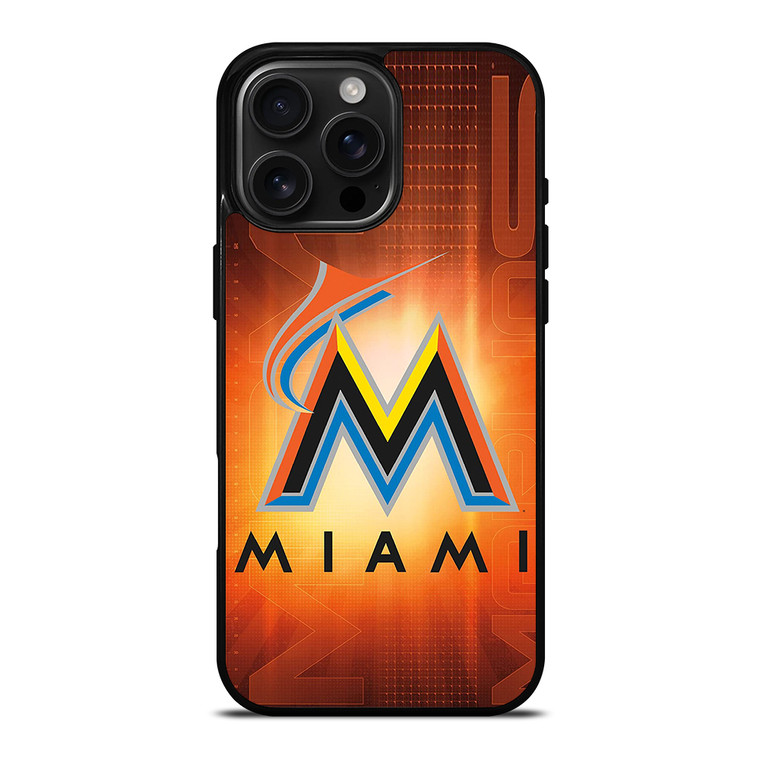 MIAMI MARLINS 2 iPhone 16 Pro Max Case Cover