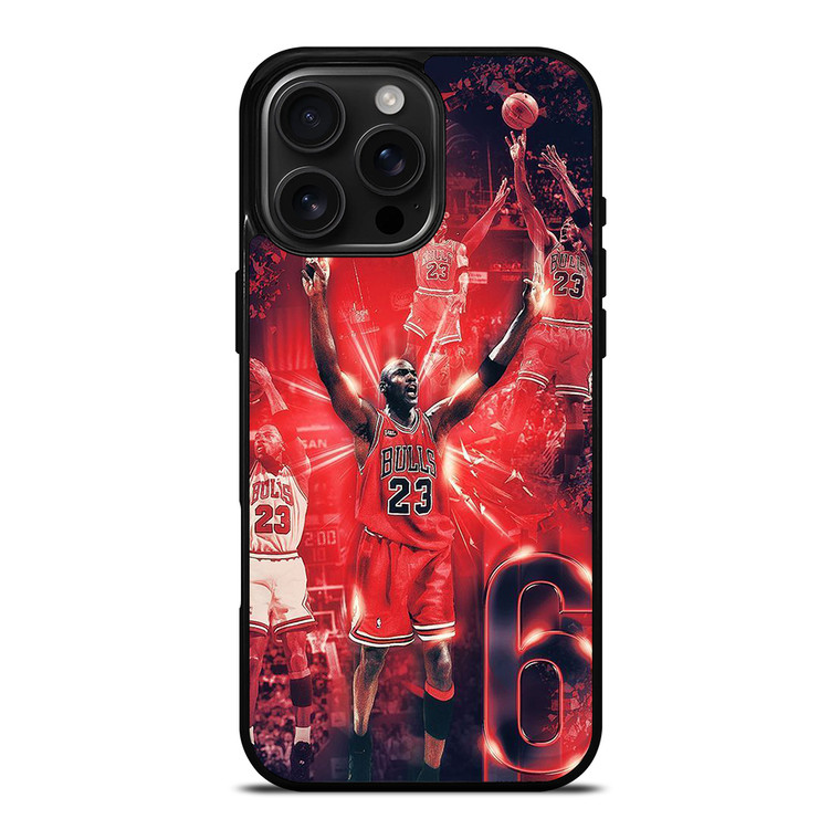 MICHAEL JORDAN COLLAGE iPhone 16 Pro Max Case Cover