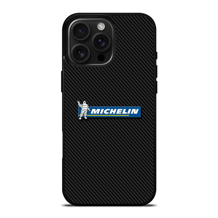 MICHELIN TIRE LOGO CARBON iPhone 16 Pro Max Case Cover