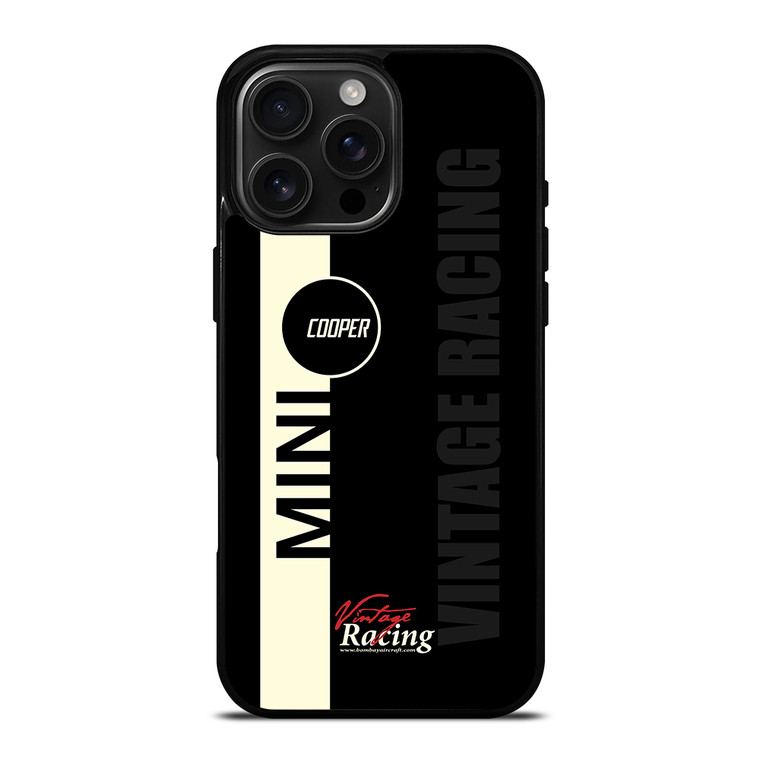 MINI COOPER VINTAGE RACING iPhone 16 Pro Max Case Cover