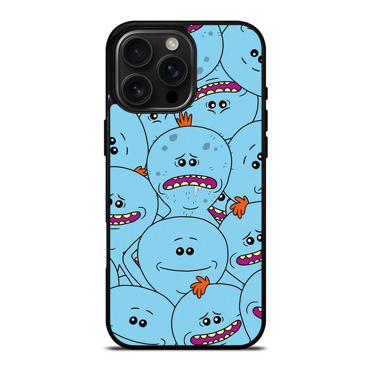 MR MEESEEKS COLLAGE iPhone 16 Pro Max Case Cover MR MEESEEKS COLLAGE iPhone 16 Pro Max Case Cover
