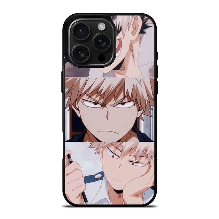 MY HERO ACADEMIA BAKUGOU FACE iPhone 16 Pro Max Case Cover MY HERO ACADEMIA BAKUGOU FACE iPhone 16 Pro Max Case Cover