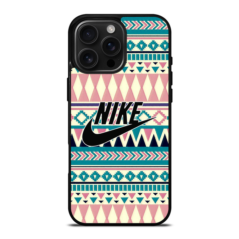 NIKE AZTEC PATTERN iPhone 16 Pro Max Case Cover