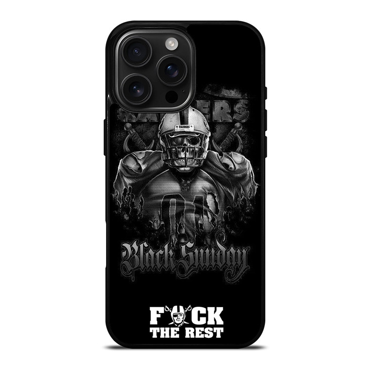 OAKLAND RAIDERS 6 iPhone 16 Pro Max Case Cover OAKLAND RAIDERS 6 iPhone 16 Pro Max Case Cover