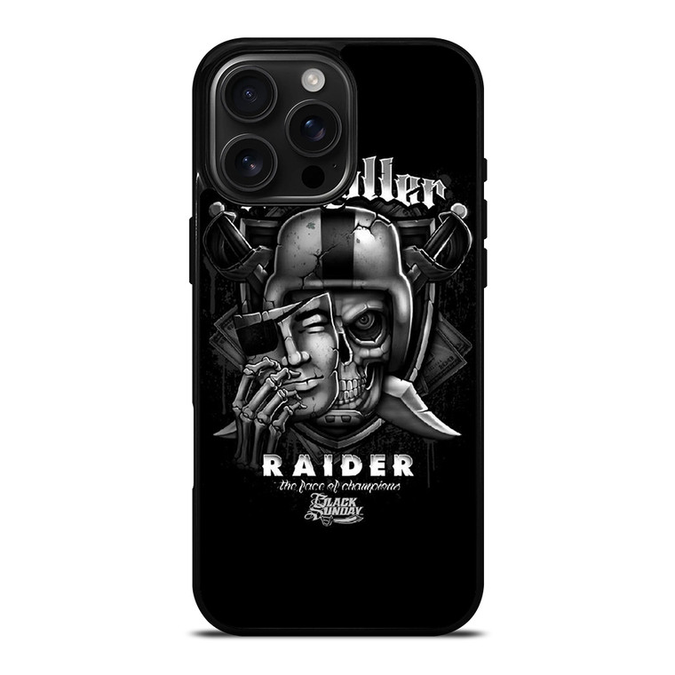 OAKLAND RAIDERS iPhone 16 Pro Max Case Cover OAKLAND RAIDERS iPhone 16 Pro Max Case Cover