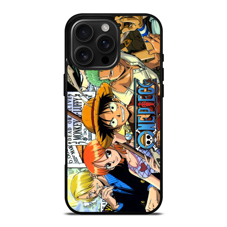 ONE PIECE ANIME CHARACTER iPhone 16 Pro Max Case Cover