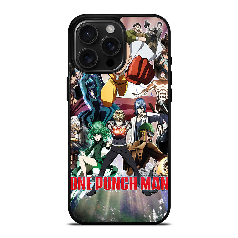 ONE PUNCH MAN ANIME CARTOON iPhone 16 Pro Max Case Cover