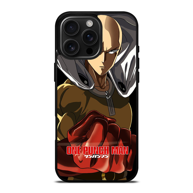 ONE PUNCH MAN SAITAMA iPhone 16 Pro Max Case Cover