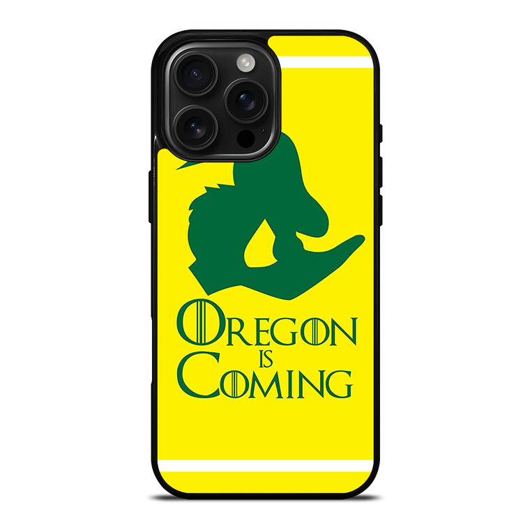 OREGON DUCKS MIGHTY OREGON iPhone 16 Pro Max Case Cover